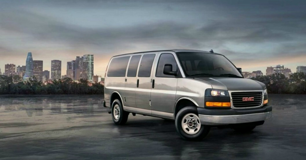 The GMC Savana is a Classic Work Van