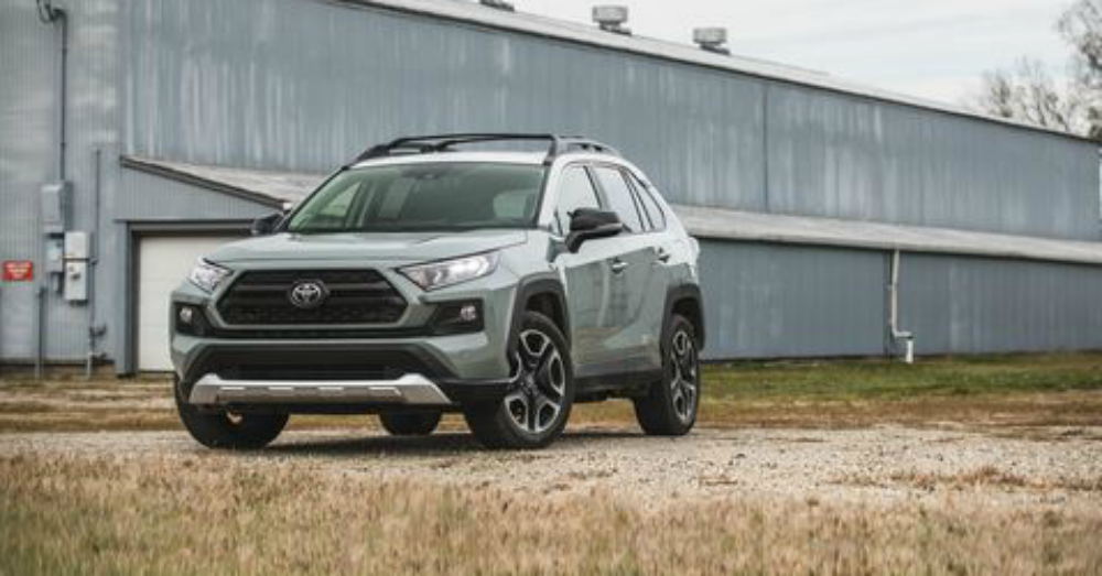 The Toyota RAV4 is Ruggedly Handsome on the Road