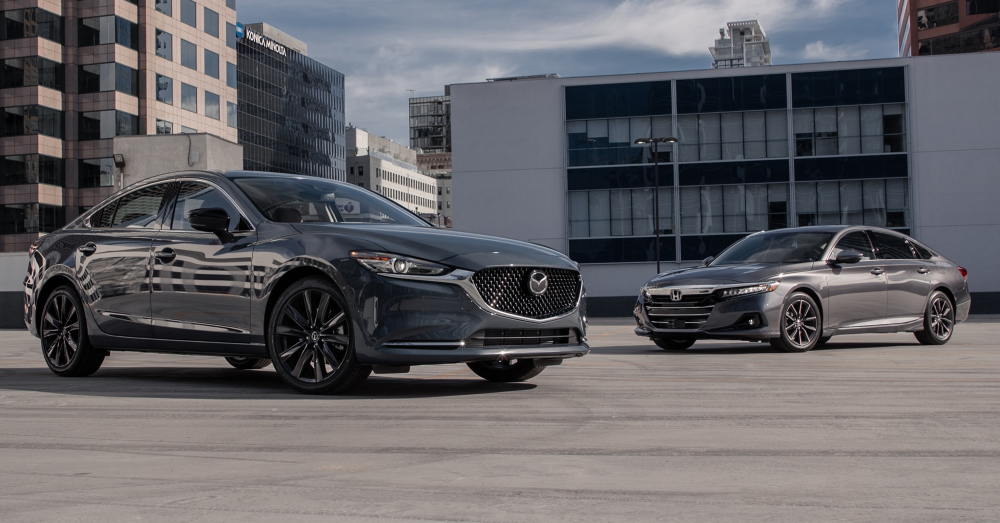 The 2021 Mazda6 Driving Experience Vs. the Honda Accord and Others
