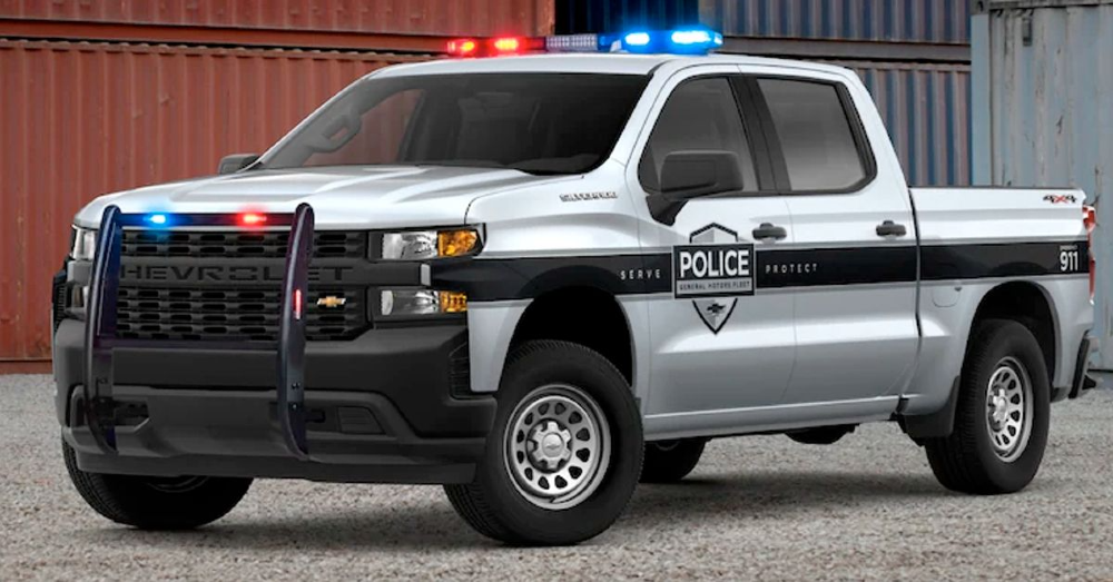 The Police Are Getting a Chevy Silverado Automotive Fly